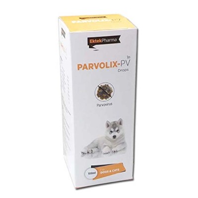 All4pets Parvolix Pv Drops For Dogs and Cats Parvo Virus Treatment 100ml